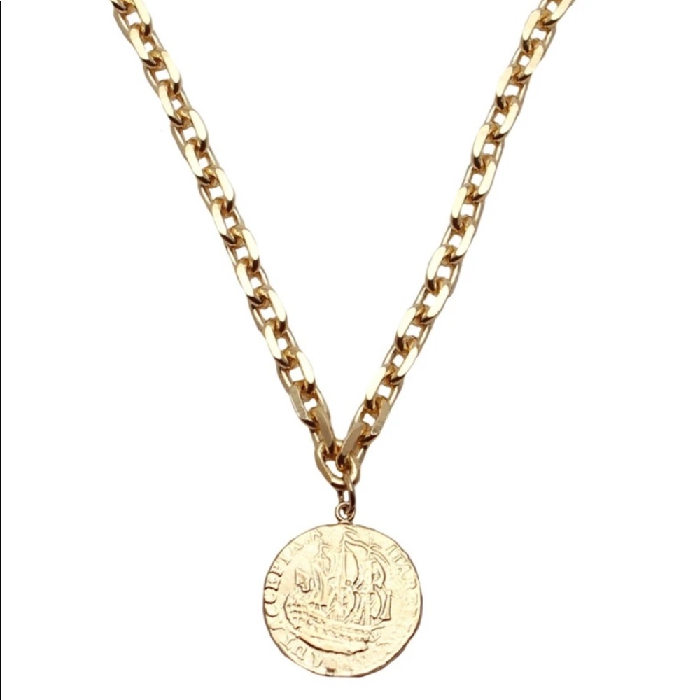 Child of Wild - 18K Gold Zeeland Coin Necklace